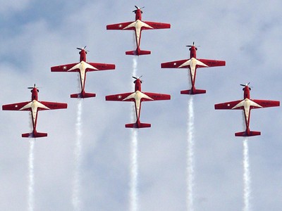 Tim Jupiter Beraksi Jelang Singapore Airshow