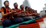 Menari Tari Saman di Bundaran HI