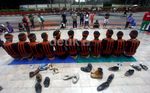 Menari Tari Saman di Bundaran HI