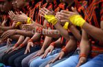 Menari Tari Saman di Bundaran HI