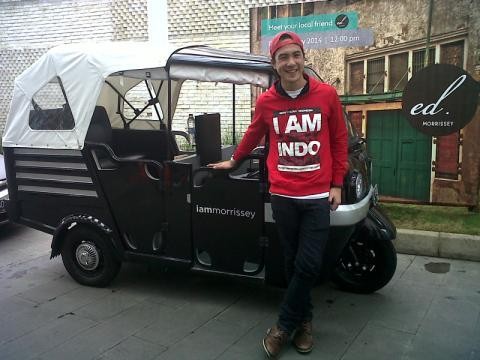 Daniel Mananta Desain Bajaj dan Kamar Hotel ala Damn, I Love Indonesia!