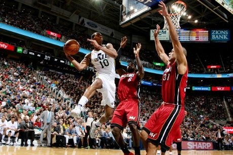 LeBron Melempem, Heat Ditekuk Jazz