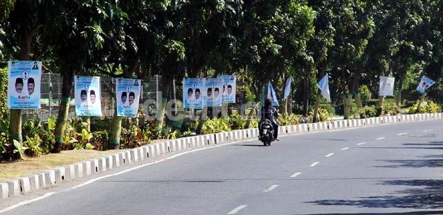 Jangan Pilih Caleg yang Jual Diri Memaku Pohon
