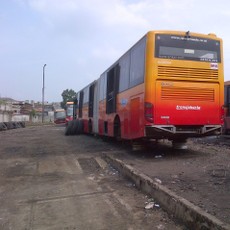 Melongok Ratusan Bus TransJ yang Rusak di Bengkel