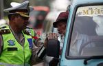 Polisi dan Dishub Razia Kendaraan Umum