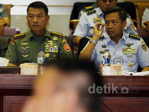 Panglima TNI Raker dengan Komisi I