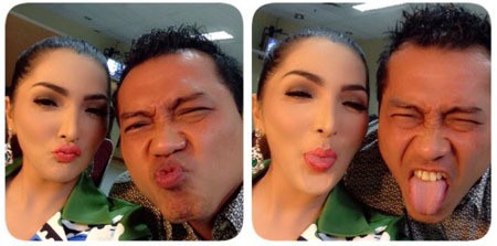 Selfie Mesra ala Anang-Ashanty