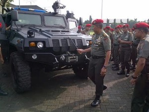 Danjen Kopassus Beri Arahan: 2014 Tahun Prestasi dan Stop Pelanggaran