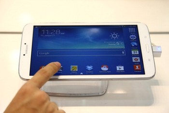 Galaxy Tab 3 yang diluncurkan awal tahun 2013.