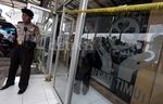 Puslabfor Olah TKP di Klinik Sapta Mitra