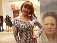 Roro berpose di depan kamera. Asep/detikHOT.