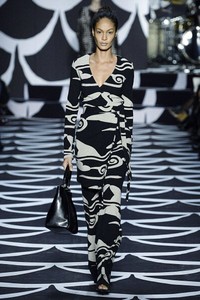 Diane von Furstenberg. Fall/Winter 2014. New York Fashion Week 2014. [Photo by Catwalking/Getty Images]