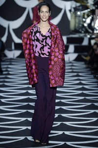 Diane von Furstenberg. Fall/Winter 2014. New York Fashion Week 2014. [Photo by Catwalking/Getty Images]