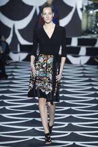 Diane von Furstenberg. Fall/Winter 2014. New York Fashion Week 2014. [Photo by Catwalking/Getty Images]