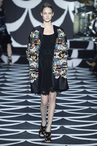 Diane von Furstenberg. Fall/Winter 2014. New York Fashion Week 2014. [Photo by Catwalking/Getty Images]