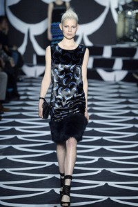 Diane von Furstenberg. Fall/Winter 2014. New York Fashion Week 2014. [Photo by Catwalking/Getty Images]
