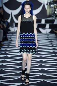 Diane von Furstenberg. Fall/Winter 2014. New York Fashion Week 2014. [Photo by Catwalking/Getty Images]