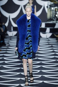 Diane von Furstenberg. Fall/Winter 2014. New York Fashion Week 2014. [Photo by Catwalking/Getty Images]