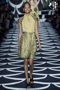 Diane von Furstenberg. Fall/Winter 2014. New York Fashion Week 2014. [Photo by Catwalking/Getty Images]