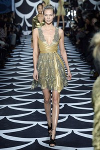 Diane von Furstenberg. Fall/Winter 2014. New York Fashion Week 2014. [Photo by Catwalking/Getty Images]