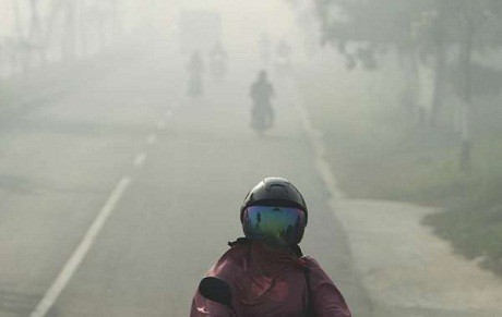 Titik Api Makin Banyak, Jarak Pandang di Riau Hanya 500 Meter