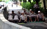Polisi Salat Berjamaah di Jalanan