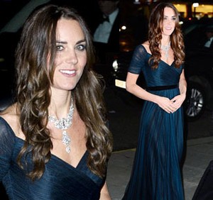 Foto: Cantiknya Kate Middleton dengan Kalung Berlian Pinjaman