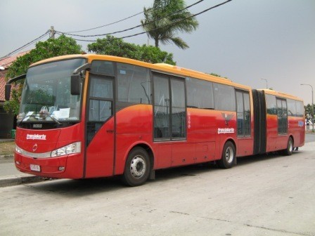 Saingi China, BUMN Ini Bikin Bus TransJakarta Made In Madiun