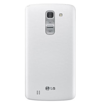 Tombol volume dan power diletakkan di bagian belakang, kemudian bagian bezel juga dibuat setipis mungkin agar nyaman digenggam. (kredit foto: LG)