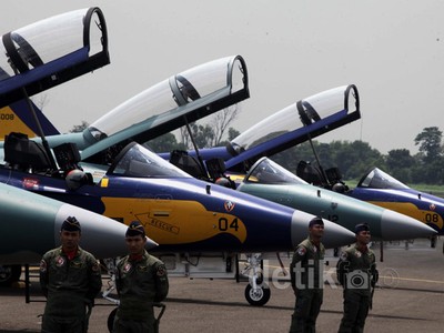 16 Pesawat Tempur T-50i Perkuat TNI AU
