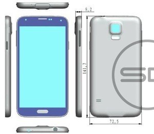 Tampang Samsung Galaxy S5 Tak Banyak Berubah