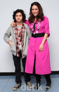 Dul dan Maia saat ditemui di kawasan Jakarta Timur, Rabu (12/2/2014).