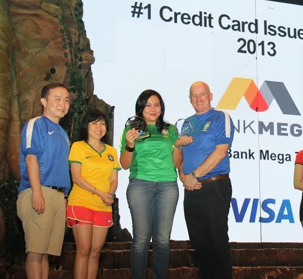 Bank Mega Jadi yang Terbanyak Terbitkan Kartu Kredit Visa
