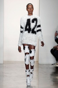 Jeremy Scott. Fall/Winter 2014. New York Fashion Week 2014. [Photo by Jemal Countess/Getty Images]