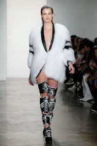 Jeremy Scott. Fall/Winter 2014. New York Fashion Week 2014. [Photo by Jemal Countess/Getty Images]