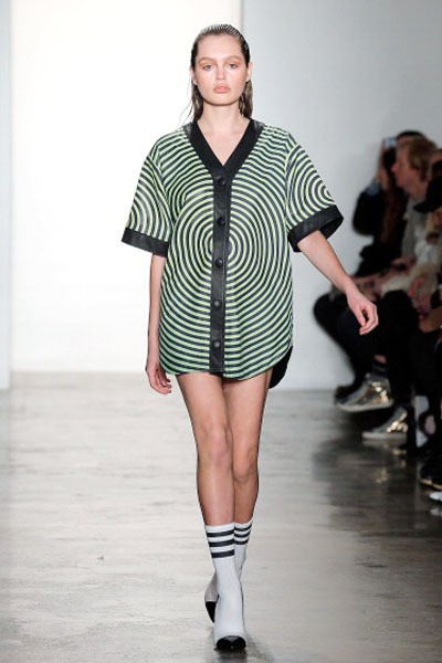 Jeremy Scott. Fall/Winter 2014. New York Fashion Week 2014. [Photo by Jemal Countess/Getty Images]