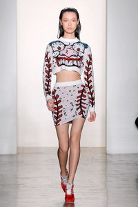 Jeremy Scott. Fall/Winter 2014. New York Fashion Week 2014. [Photo by Jemal Countess/Getty Images]