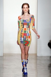 Jeremy Scott. Fall/Winter 2014. New York Fashion Week 2014. [Photo by Jemal Countess/Getty Images]