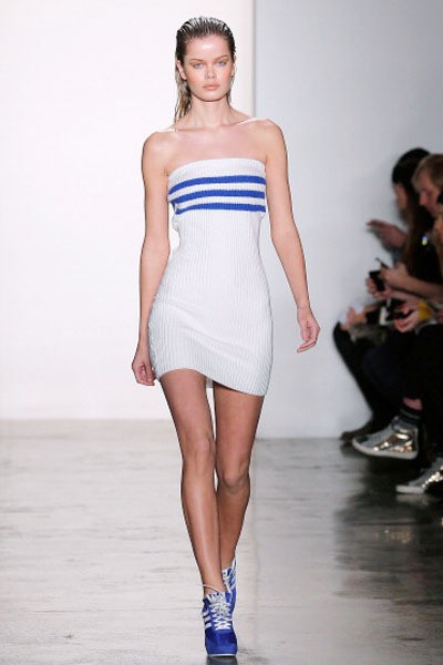 Jeremy Scott. Fall/Winter 2014. New York Fashion Week 2014. [Photo by Jemal Countess/Getty Images]