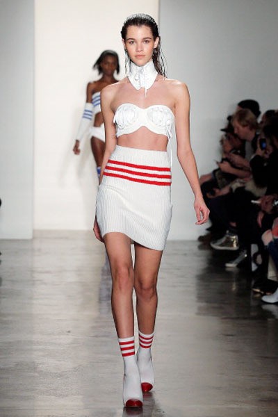 Jeremy Scott. Fall/Winter 2014. New York Fashion Week 2014. [Photo by Jemal Countess/Getty Images]