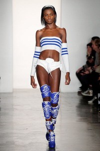 Jeremy Scott. Fall/Winter 2014. New York Fashion Week 2014. [Photo by Jemal Countess/Getty Images]