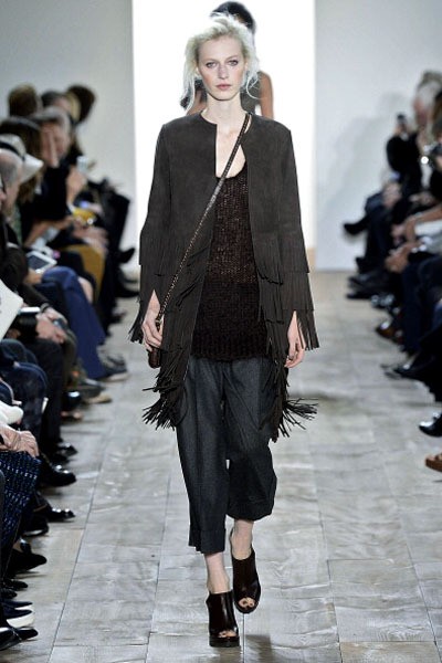 Michael Kors, Fall/Winter 2014. New York Fashion Week 2014. [Photo by Catwalking/Getty Images]