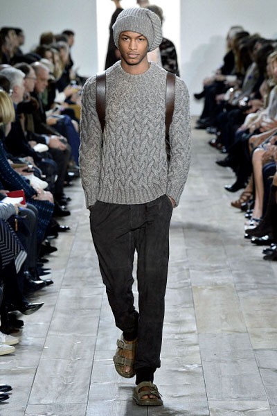 Michael Kors, Fall/Winter 2014. New York Fashion Week 2014. [Photo by Catwalking/Getty Images]