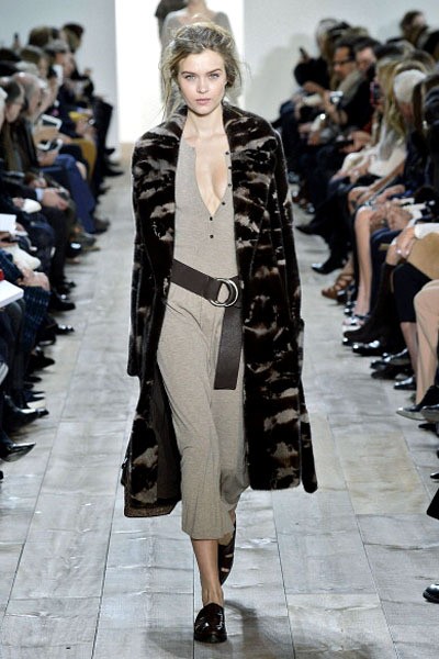 Michael Kors, Fall/Winter 2014. New York Fashion Week 2014. [Photo by Catwalking/Getty Images]