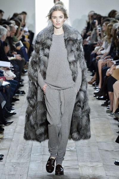Michael Kors, Fall/Winter 2014. New York Fashion Week 2014. [Photo by Catwalking/Getty Images]