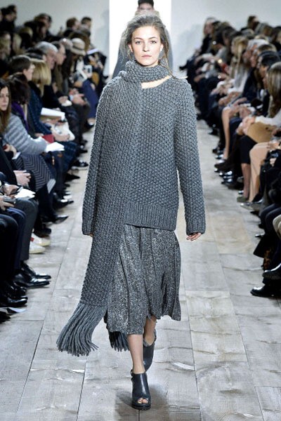 Michael Kors, Fall/Winter 2014. New York Fashion Week 2014. [Photo by Catwalking/Getty Images]