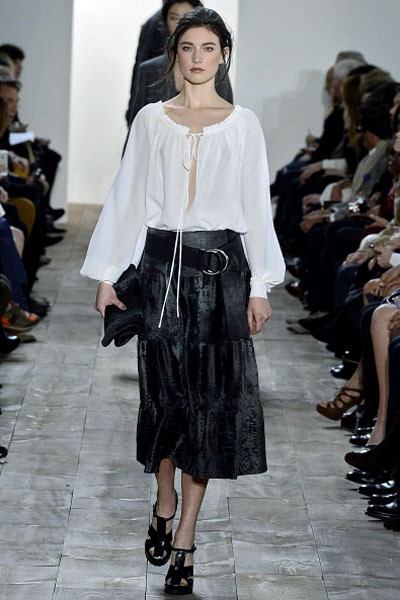 Michael Kors, Fall/Winter 2014. New York Fashion Week 2014. [Photo by Catwalking/Getty Images]