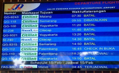 Dari Berlin ke Yogyakarta Tapi Tertahan di Halim Perdanakusuma