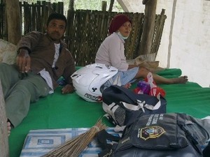 2 Keluarga Dusun Kampung Anyar Blitar Ngungsi di Bekas Kandang Kambing