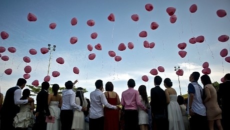 Rayakan Valentine, 138 Pasangan Nikah Massal di Malaysia